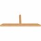 Ekena Millwork Portland Timber Gable Bracket, Western Red Cedar, 108"W x 40"H x 5 1/2"D x 5 1/2"F, 9/12 Pitch GBW108X40X0606POR00SWR - alternate 4